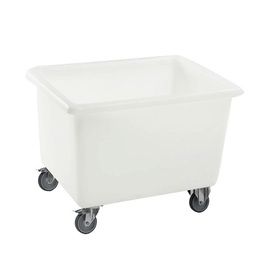 washing trolley polyethylene white 220 ltr | 900 mm x 700 mm H 735 mm product photo