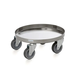 Rolling frame for waste containers in sanitary areas Ø 425 x H 125 mm product photo