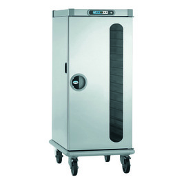 banquet trolley heatable | 15 slots GN 2/1 with sight glass product photo