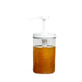 plastic dispenser transparent white 1.35 l product photo