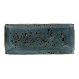 serving plate CRAFT BLUE porcelain | 370 mm x 165 mm product photo