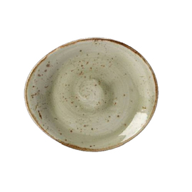 serving plate CRAFT GREEN porcelain Ø 155 mm product photo
