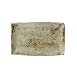 serving plate CRAFT GREEN porcelain | 270 mm x 168 mm product photo