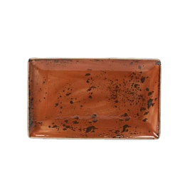 serving plate CRAFT TERRACOTTA porcelain | 270 mm x 168 mm product photo