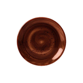 plate CRAFT TERRACOTTA porcelain Ø 203 mm product photo