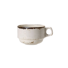 cup CRAFT WHITE porcelain 200 ml stackable product photo