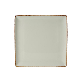 serving plate square BROWN DAPPLE porcelain | 270 mm x 270 mm product photo