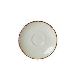saucer BROWN DAPPLE porcelain Ø 125 mm product photo