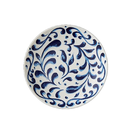 plate deep MESSINA BLUE Ø 215 mm porcelain product photo