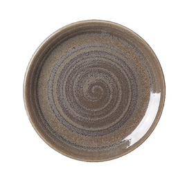 plate REVOLUTION Ø 203 mm porcelain Granite product photo