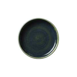 plate deep AURORA VESUVIUS porcelain Burnt Emerald Ø 135 mm product photo