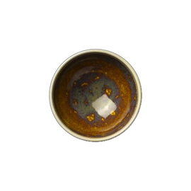 bowl AURORA VESUVIUS porcelain amber 0.18 ltr product photo