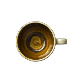 cup AURORA VESUVIUS porcelain amber 228 ml product photo
