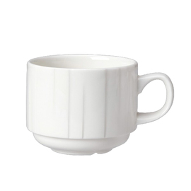 coffee cup ALINA porcelain 213 ml stackable product photo