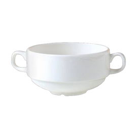 soup cup MONACO porcelain 285 ml with handle stackable product photo