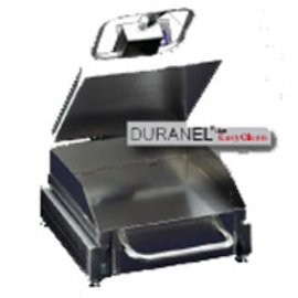 contact grill 161 GR OV | 400 volts | aluminium and stainless steel • smooth • smooth product photo  S