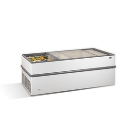 chest freezer Crystallite 20 with glass sliding lid | 800 ltr | 2004 mm x 914 mm H 840 mm product photo