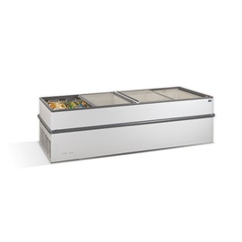 chest freezer Crystallite 25 with glass sliding lid | 1050 ltr | 2504 mm x 914 mm H 840 mm product photo