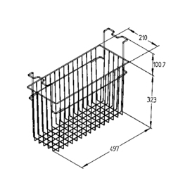 Basket A, for ice cream sales chest EFE product photo