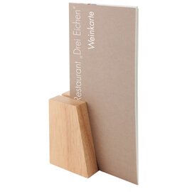 sign holder • wood L 85 mm x 60 mm H 85 mm H 45 mm | 2 pieces product photo