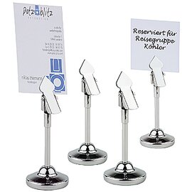 sign holder • stainless steel Ø 40 mm H 100 mm | 4 pieces product photo