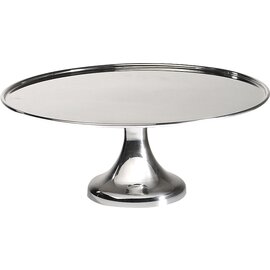 serving platter|cake plate stainless steel Ø 345 mm  H 135 mm product photo