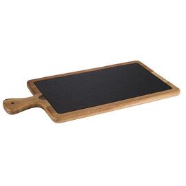 serving board black brown 330 mm x 200 mm H 20 mm product photo
