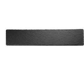 natural slate platter natural slate black  L 470 mm  B 100 mm  H 5 mm product photo