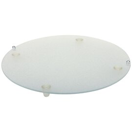 CLEARANCE | glass platter glass Ø 380 mm  H 30 mm product photo