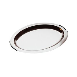 tray FINESSE stainless steel oval  L 715 mm  x 460 mm  H 26 mm product photo