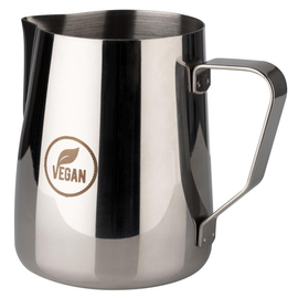 milk jug|universal jug stainless steel 600 ml stainless steel coloured engraving "VEGAN" product photo