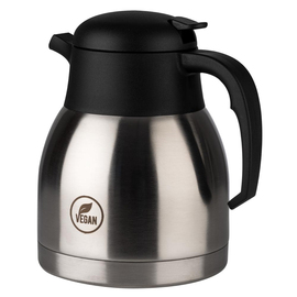 vacuum jug CLASSIC stainless steel 1.0 ltr engraving "VEGAN" product photo