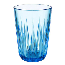 drinking cup CHRYSTAL CHRYSTAL tritan blue with relief 20 cl | reusable product photo