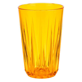 drinking cup CRYSTAL tritan orange 30 cl | reusable product photo