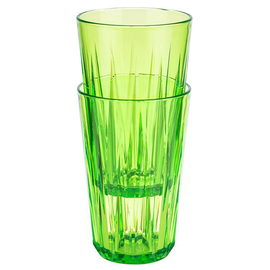 drinking cup CHRYSTAL tritan green 30 cl | reusable product photo