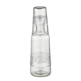 glass carafe OLD FASHIONED glass 1000 ml H 310 mm | with drinking glass product photo