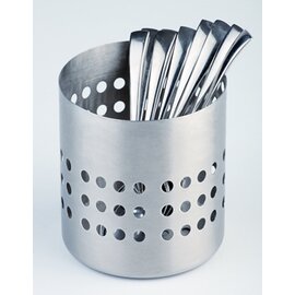 cutlery stand perforated 1 compartment  Ø 100 mm  H 100 mm product photo