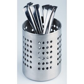cutlery stand perforated 1 compartment  Ø 120 mm  H 135 mm product photo