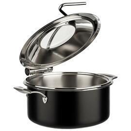 chafing dish ORBIT set 4-part stainless steel black suitable for induction product photo  S