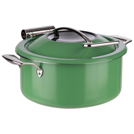 chafing dish ORBIT set 4-part stainless steel green suitable for induction product photo