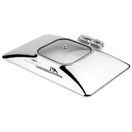 12391 Edelstahldeckel mit Glasfenster zu Chafing Dish GN 1/1, "GLOBE" product photo
