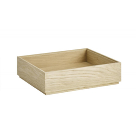 wooden box GN 1/2 H 85 mm oak wood product photo