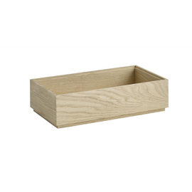 wooden box GN 1/3 H 85 mm oak wood product photo