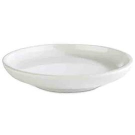 plate ASIA PLUS melamine grey cream white outside matt | inside shiny  Ø 110 mm | reusable product photo
