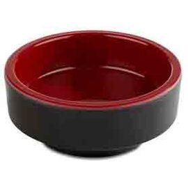 Bento box ASIA PLUS 40 ml melamine red black Ø 75 mm  H 30 mm product photo