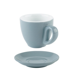 espresso cup with saucer SNUG porcelain blue 80 ml product photo