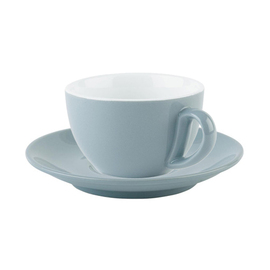 cappuccino cup with saucer SNUG porcelain blue 300 ml product photo