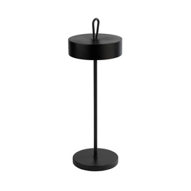 rechargeable table lamp CLEO black H 305 mm product photo