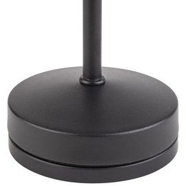 rechargeable table lamp ALVA black H 205 mm product photo  S