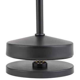 rechargeable table lamp ALVA black H 205 mm product photo  S